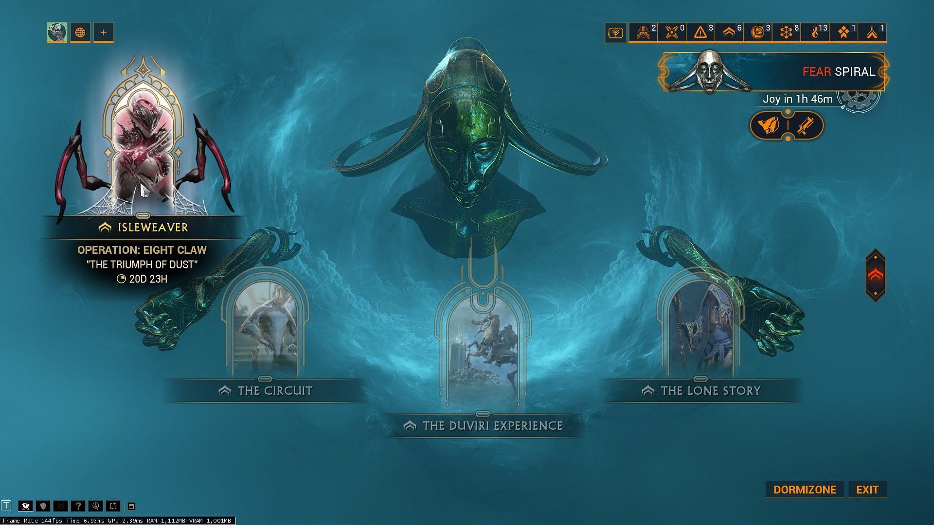 Access Eight Claw through the Spiral (Image via Digital Extremes)